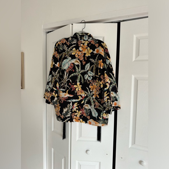 Floral blazer kimono - Picture 6 of 9